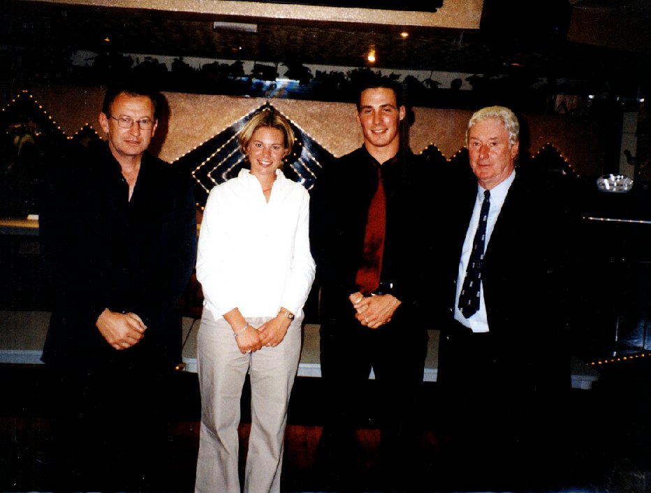 Barry Lloyd with Daughter Hannah & Jeff & Simon Jones