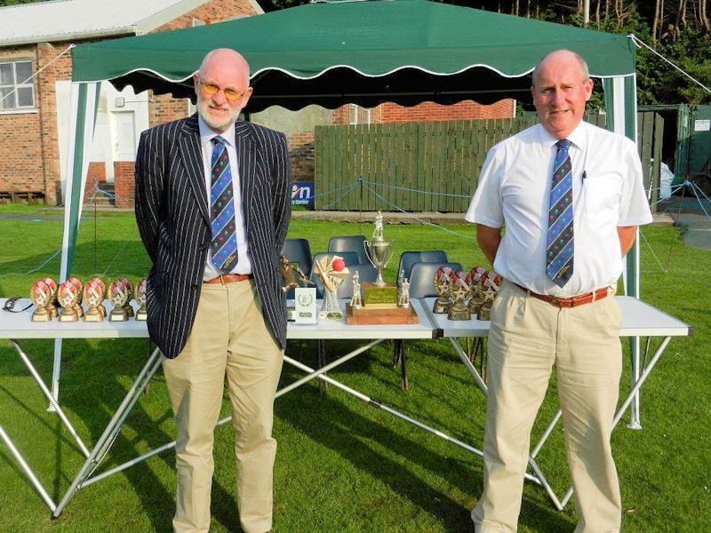 Chairman,Neil Hobbs and Secretary, Steve Jones