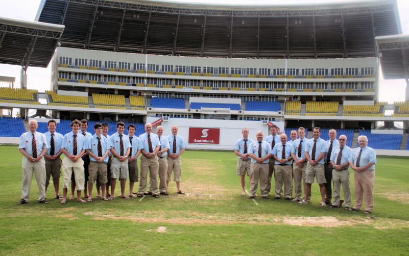 The Infamous Test Wicket at the Sir Vivian Richards Cricket Stadium